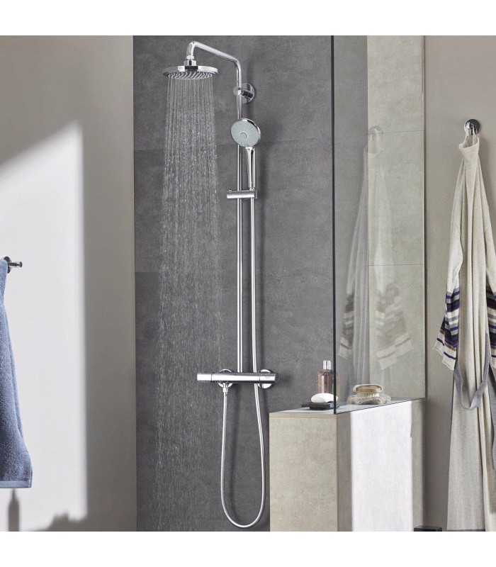 Compra online Sistema de chuveiro termostático Grohe Euphoria 180 (27296001) en oferta al mejor precio