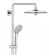 Grohe Euphoria 260 - Sistema de bañera y ducha con termostato, alcachofa 260 mm con tres chorros y teleducha de 110 mm