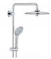 Grohe Euphoria 260 - Sistema de bañera y ducha con termostato, alcachofa 260 mm con tres chorros y teleducha de 110 mm