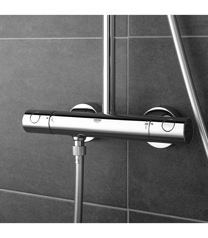 Compra online Grohe Tempesta Cosmopolitan 210 - Sistema de ducha con termostato, alcachofa de 210 mm y teleducha de 100 mm en oferta al mejor precio