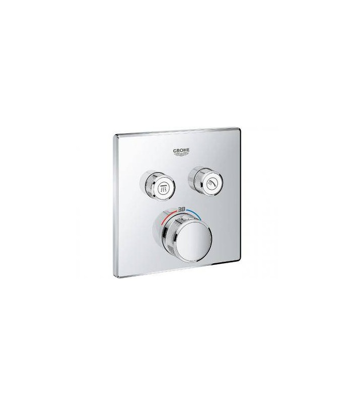 Compra online Termostato SmartControl 2, Grohe quadrado (29124000) parte externa en oferta al mejor precio