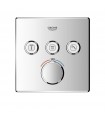 Grohtherm SmartControl Termostato empotrado con 3 llaves
