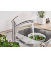 Grohe Eurosmart monomando   cocina c/bajo extraíble