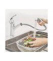 Grohe Eurosmart monomando   cocina c/bajo extraíble