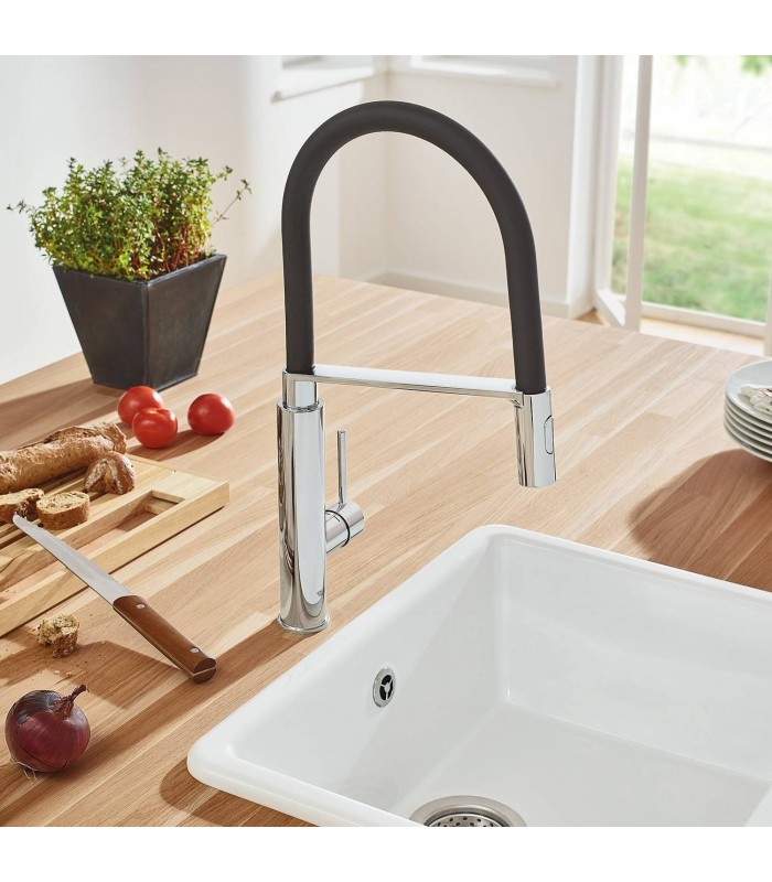 Compra online Torneira de cozinha semiprofissional Grohe Concetto (31491000) en oferta al mejor precio
