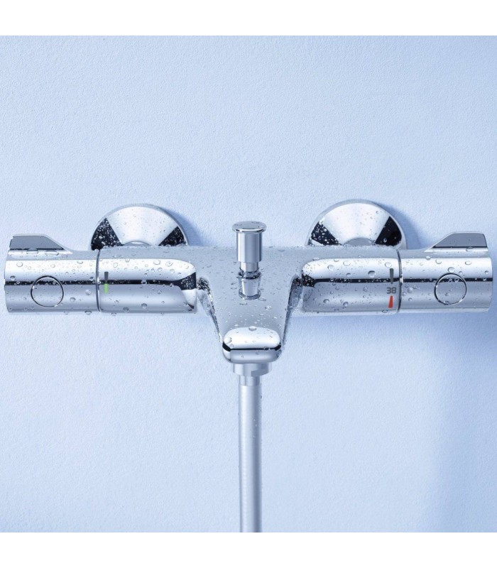 Compra online Torneira misturadora de superfície termostática para banheira/chuveiro Grohe Grohtherm 800 (34569000) en oferta al mejor precio