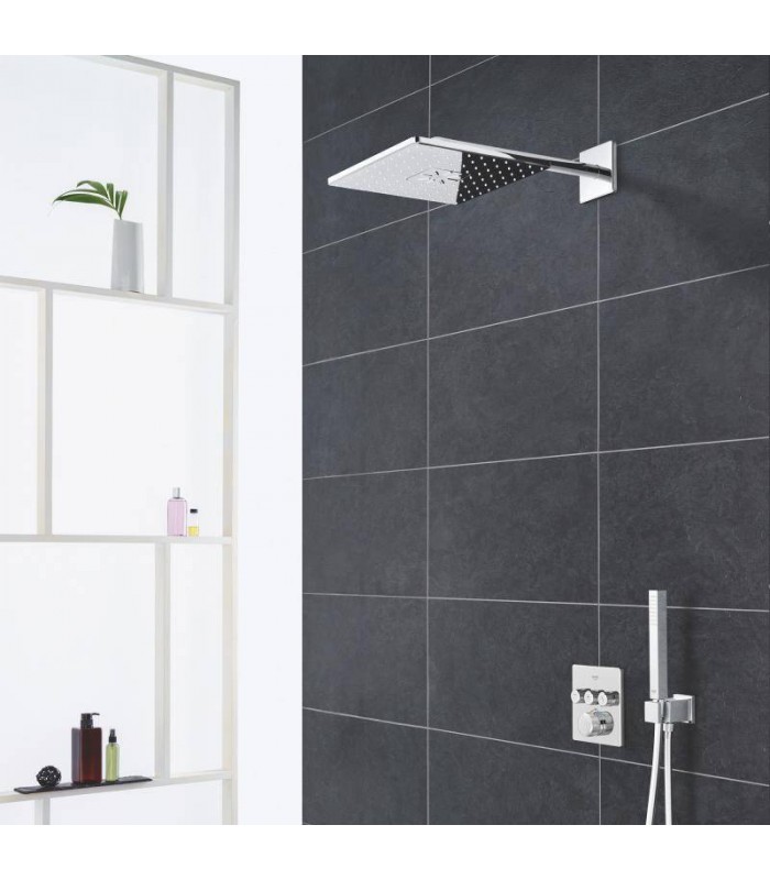 Compra online Grohe Grohtherm SmartControl Perfect - Conjunto de chuveiro com termostato, oculto, chuveiro, chuveiro de mão, braço de chuveiro en oferta al mejor precio