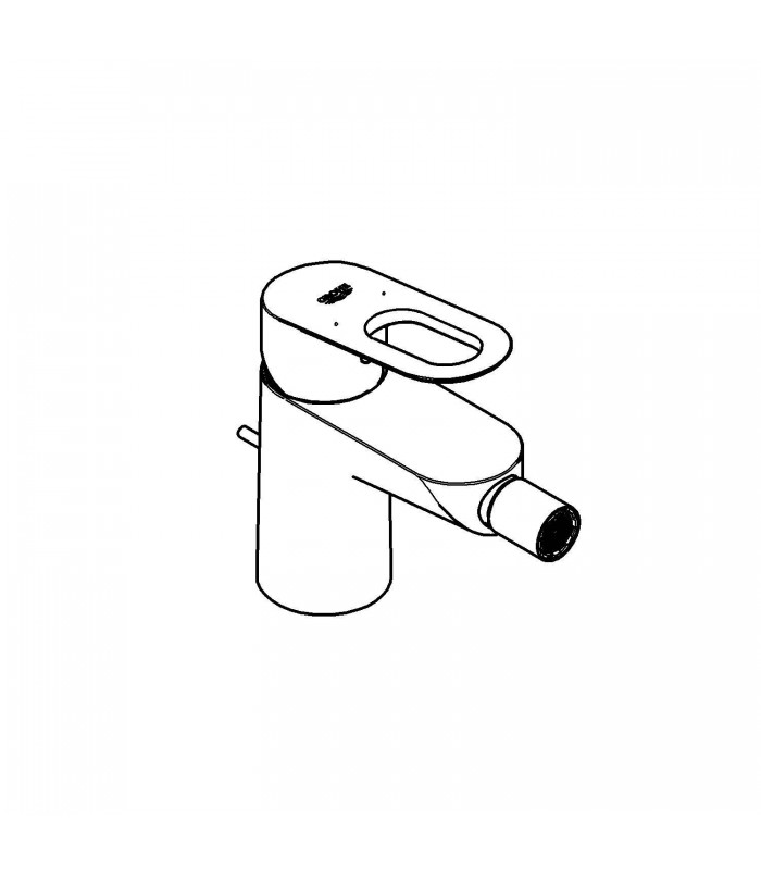 Compra online Grohe Start Loop Monomando de bidé 1/2" Tamaño S (Ref. 23352000) en oferta al mejor precio