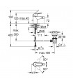 Grohe Start Edge Monomando de lavabo 1/2" Tamaño S (Ref. 23345000)