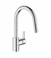 Grohe Feel Monomando de fregadero 1/2" Caño alto dual (Ref.31486001 )