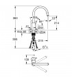 Grohe Feel Monomando de fregadero 1/2" Caño en C (Ref. 32671002)