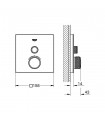 Grohe Grohtherm SmartControl Termostato empotrado con 1 llave (Ref. 29153LS0)