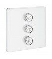Grohe Grohtherm SmartControl Placa con triple llave de paso (Ref. 29158LS0)