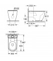 Grohe Essence Inodoro a suelo para tanque bajo (Ref. 3957200H)