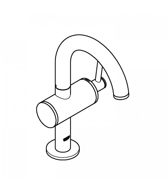 Compra online Grohe Atrio Monomando de lavabo 1/2" Tamaño M (Ref. 32043DC3) en oferta al mejor precio