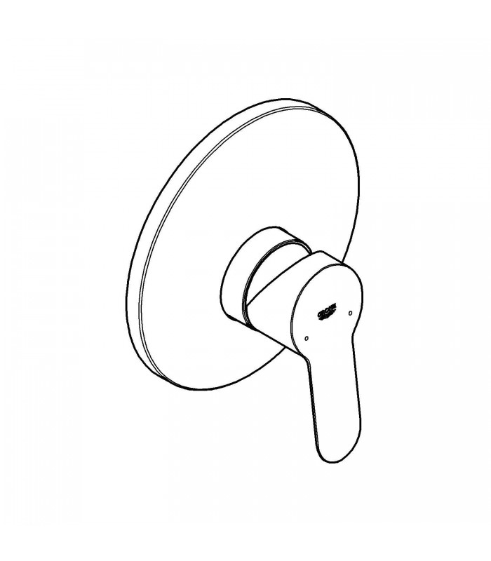 Compra online Misturador monocomando de duche Grohe BauEdge 1/2" (Ref. 29078000) en oferta al mejor precio