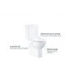 Grohe BAU pack wc suelo completo rimless H