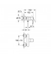 Grohe Wave Cosmopolitan Monomando de ducha 1/2" (Ref. 23208000)