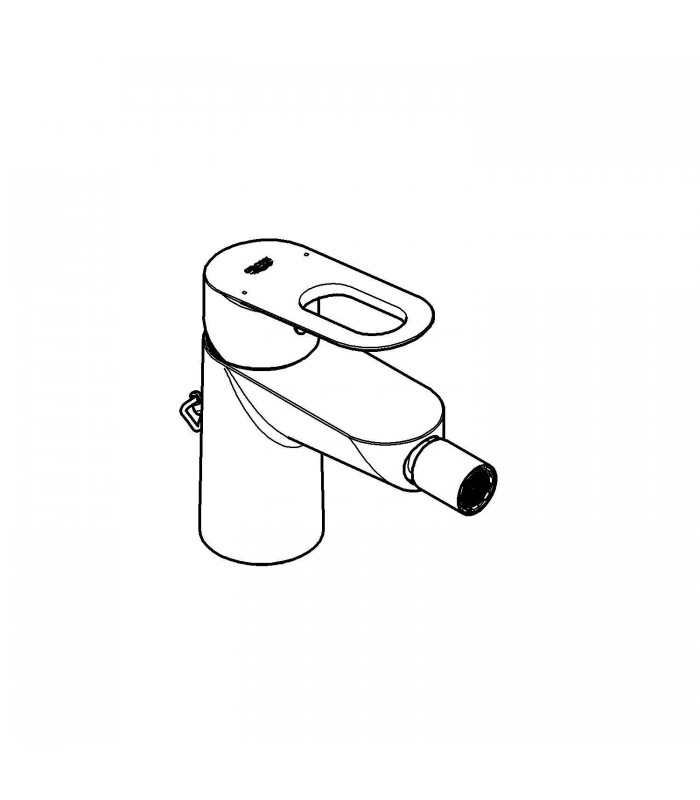 Compra online Misturador monocomando para bidé Grohe StartLoop 1/2" Tamanho S (Ref. 23353000) en oferta al mejor precio