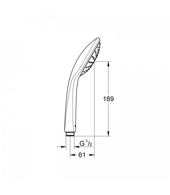 Compra online Grohe Vitalio Joy 110 Mono Teleducha 1 chorro (Ref. 27316000) en oferta al mejor precio