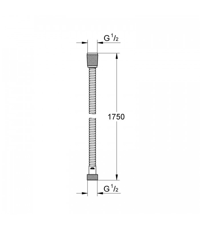 Compra online Mangueira metálica Grohe VitalioFlex Metal 1750 (Ref. 27503000) en oferta al mejor precio