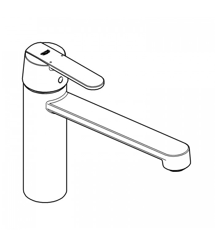 Compra online Grohe Get Monomando de fregadero 1/2" (Ref. 30196000) en oferta al mejor precio
