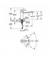 Grohe Get Monomando de fregadero 1/2" (Ref. 30196000)
