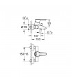 Grohe Feel Monomando para baño y ducha 1/2" (Ref. 32269000)