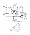 Grohe Feel Monomando de lavabo 1/2" Tamaño S (Ref. 32557000)