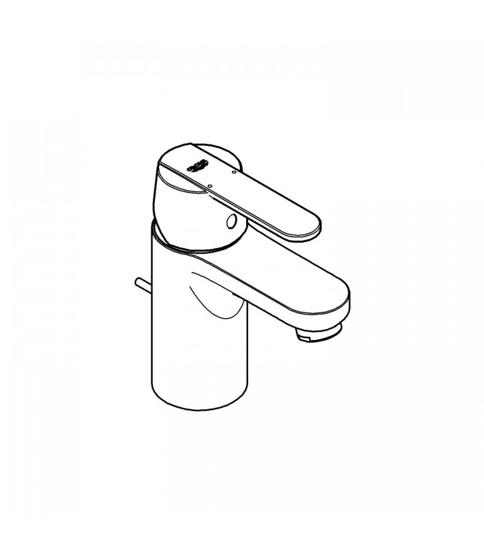 Compra online Grohe Get Misturador monocomando para lavatório 1/2" Tamanho S (Ref. 32883000) en oferta al mejor precio