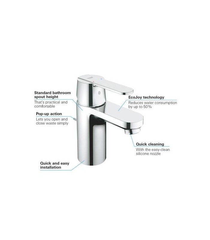Compra online Grohe Get Monomando de lavabo 1/2" Tamaño S (Ref. 32883000) en oferta al mejor precio
