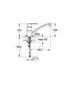 Grohe Get Monomando de fregadero 1/2" (Ref. 32891000)