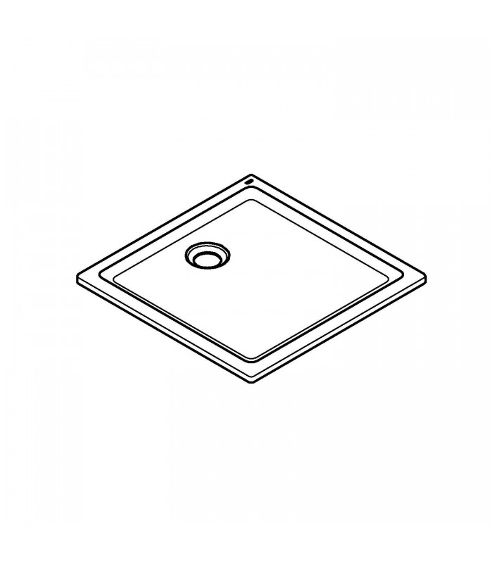 Compra online Base de duche Grohe em acrílico 800 x 800 (Ref. 39302000) en oferta al mejor precio