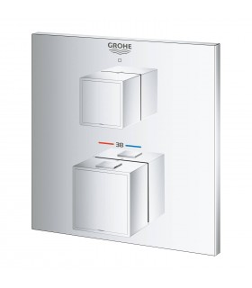 Grohe Grohtherm Cube Termostato para 1 salida con llave de corte (Ref. 24153000)