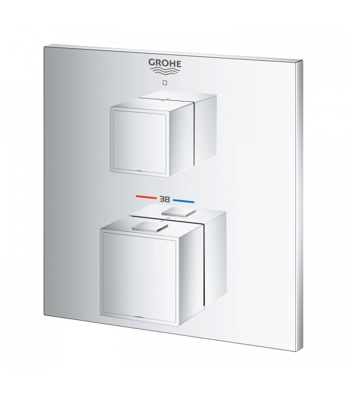 Compra online Termostato Grohe Grohtherm Cube para 1 saída com válvula de corte (Ref. 24153000) en oferta al mejor precio