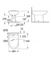 Grohe sanitario BAU bidé a suelo (Ref. 39432000)