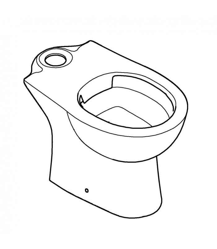 Compra online Sanitário de chão Grohe BAU para cisterna. H. Saída sem aro (39349000) en oferta al mejor precio