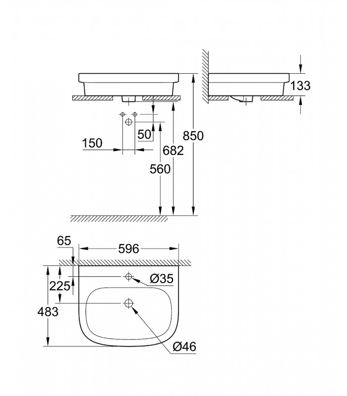 Compra online Grohe Euro lavabo sobreencimera 60  (39337000) en oferta al mejor precio
