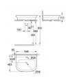 Grohe Euro lavabo sobreencimera 60  (39337000)