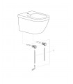 Grohe Euro bidé suspendido H  (3920800H)