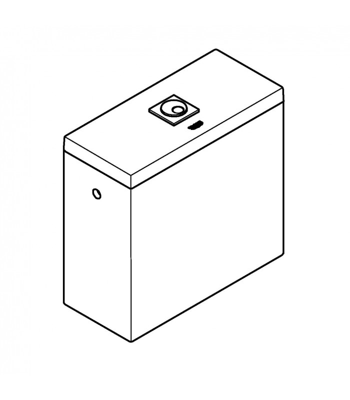 Compra online Alimentação lateral para cisterna Grohe Cube (39489000) en oferta al mejor precio