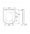 Grohe Euro tapa y asiento amortiguados  (39330001)