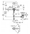 Grohe Monomando de lavabo 1/2" Tamaño S (Ref. 23810000)