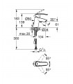 Grohe Start Monomando de lavabo 1/2" Tamaño S (Ref. 32277001)
