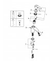 Grohe Start Monomando de lavabo 1/2" Tamaño S (Ref. 32277001)