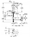 Grohe Wave Monomando de lavabo de 1/2" Tamaño L (Ref. 23584001)