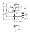 Grohe Start Monomando de lavabo 1/2" Tamaño S (Ref. 31137001)