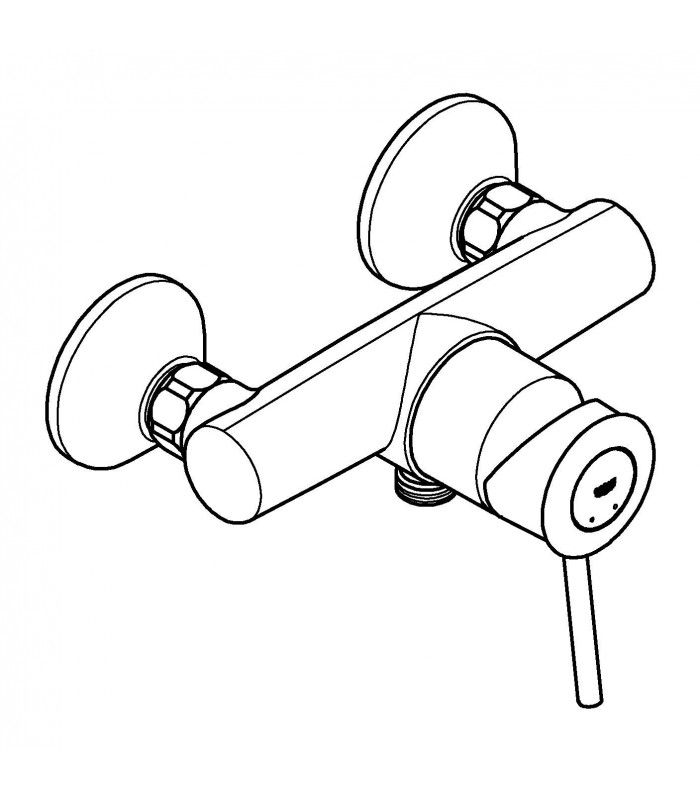 Compra online Misturador monocomando de duche Grohe Start Classic 1/2" (Ref. 23786000) en oferta al mejor precio