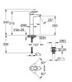 Grohe Start Loop Monomando de lavabo 1/2" Tamaño XL (Ref. 23781000)