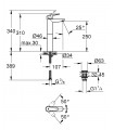 Grohe Start Edge Monomando de lavabo 1/2" Tamaño XL (Ref. 23777000)
